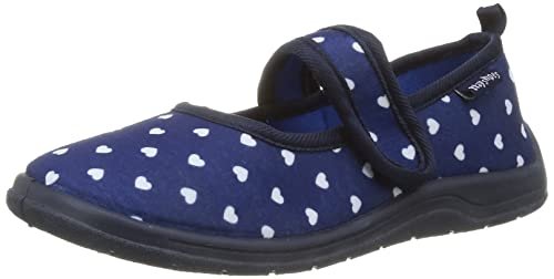 Playshoes Kapcie dziecięce, uniseks, serduszko, 30/31 EU
