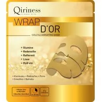 Qiriness Qiriness Wrap DOr maska rozświetlająca z 24K złotem 27g - Maseczki do twarzy - miniaturka - grafika 1