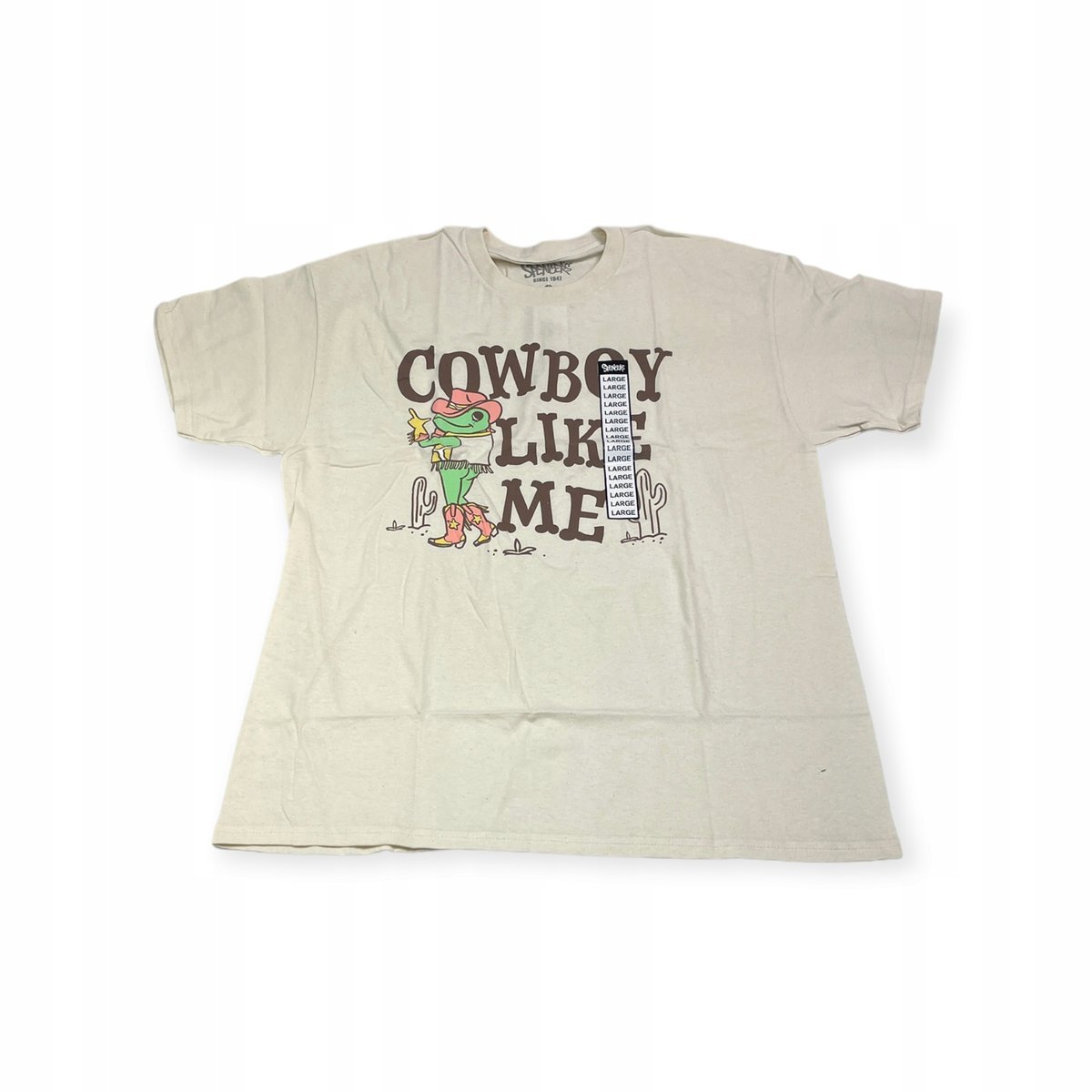 Koszulka T-shirt męski okrągły dekolt SPENCER'S SINCE 1947 L