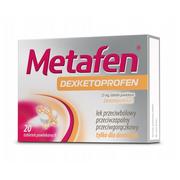 Przeziębienie i grypa - Metafen Dexketoprofen 25mg x20 tabletek - miniaturka - grafika 1