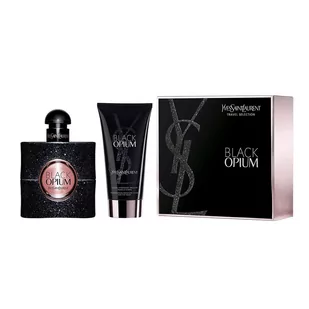 Yves Saint Laurent Black Opium zestaw Edp 50 ml + Nawilżający balsam do ciała 50 ml dla kobiet - Zestawy perfum damskich - miniaturka - grafika 1