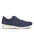 Trampki męskie - Ecco Skórzane sneakersy "CS25" w kolorze granatowym - miniaturka - grafika 1
