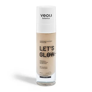 Veoli Botanica Rozświetlająco-nawilżający lekki krem BB LET’S GLOW 1.5N Ivory 30.0 ml - Kremy BB - miniaturka - grafika 1