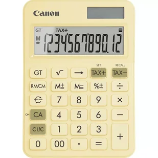 Canon LS-125KB kalkulator Komputer stacjonarny Podstawowy kalkulator Żółty - Kalkulatory - miniaturka - grafika 1