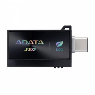 Adata SSD SC730 1TB USB 3.2C/A 600/600MB/s czarny SC730-1T-CACTI - Dyski SSD - miniaturka - grafika 1
