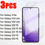 Inne - TEMU 3 szt. 0. Hartowane Szkło, Wysoka Przezroczystość Ochrona Ekranu dla Samsung Galaxy S10e S10 Lite S20 Lite dla Galaxy S20 FE S20 FE 5G S21 FE 5G - miniaturka - grafika 1