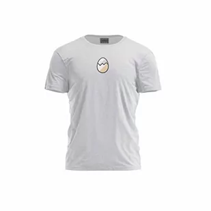 Bona Basics T-shirt męski, szary, XL - Koszulki męskie - miniaturka - grafika 1