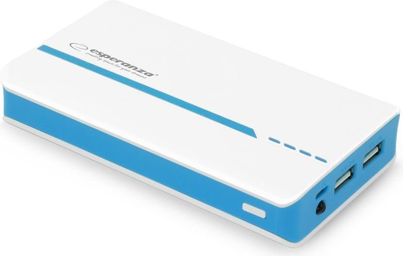 Esperanza Atom 11000 mAh Biało-niebieski EMP107W