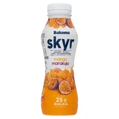 Kefiry, jogurty, maślanki - Bakoma Jogurt pitny typu islandzkiego skyr mango marakuja 300 g - miniaturka - grafika 1
