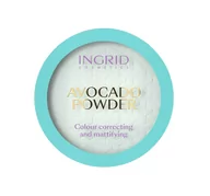 Pudry do twarzy - Ingrid Cosmetics Cosmetics Puder Matujący Avocado 8.0 g - miniaturka - grafika 1
