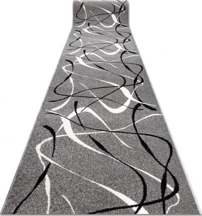 Dywany Łuszczów Chodnik SILVER CHOCO szary 70 cm, 70x1400 cm