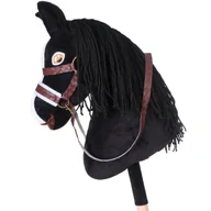 Maskotki i pluszaki - Hobby Horse Duży Koń Na Kiju Na Patyku Konik Pluszowy - miniaturka - grafika 1