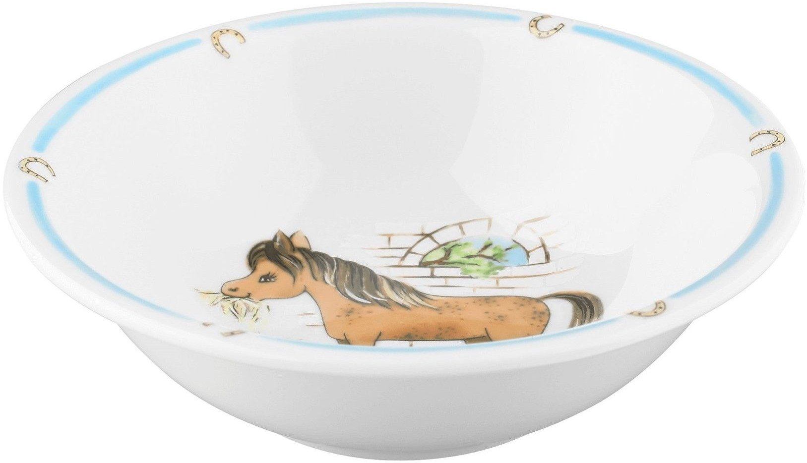 Okrągła miska 16 cm porcelanowa dziecięca Mein Pony Seltmann