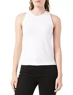 Koszulki i topy damskie - G-STAR RAW Women's Racer Slim Tank top wmn T-Shirt, biały (White D23132-D275-110), XS, biały (White D23132-d275-110), XS - miniaturka - grafika 1