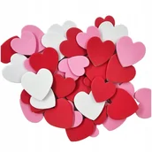 Scrapbooking - NAKLEJKI SERCA Z PIANKI - serduszka 40 szt. - miniaturka - grafika 1