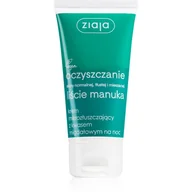 Kremy do twarzy - Ziaja Liście Manuka krem mikrozłuszczający z kwasem migdałowym na noc, 50ml - miniaturka - grafika 1