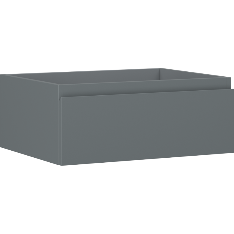 Mexen Orio szafka łazienkowa podumywalkowa 60 cm, 1 szuflada, grafit mat - 91A10-06023-1-BF66