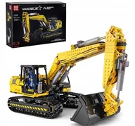 Klocki - DUŻA KOPARKA ZDALNIE STEROWANA KLOCKI TECHNICZNE KONSTRUKCYJNE 1830 el. - miniaturka - grafika 1