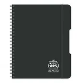 Zeszyty szkolne - Herlitz Brulion na spirali A5 Ocean kratka 80 kartek 2 szt. - miniaturka - grafika 1