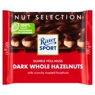 Czekolada - Ritter Sport CZEKOLADA GORZKA Z CAŁYMI ORZECHAMI 100G zakupy dla domu i biura OF7026 - miniaturka - grafika 1