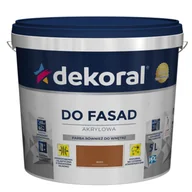 Farby zewnętrzne - Dekoral Farba DO FASAD Rudy 5 l - miniaturka - grafika 1