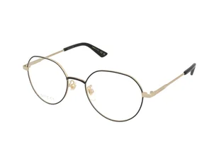 Gucci Okulary korekcyjne GG1232OA-001 - Okulary korekcyjne, oprawki, szkła - miniaturka - grafika 1