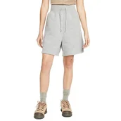 Spodenki damskie - Nike DQ5717-063 W NSW PHNX FLC HR Shrt Baller szorty damskie Dk Grey Heather/Sail Rozmiar M - miniaturka - grafika 1