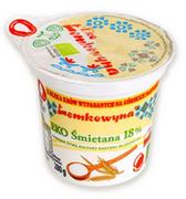 Zdrowa żywność - Łemkowyna (nabiał z mleka krowiego) śmietana 18% bio 280 g - miniaturka - grafika 1