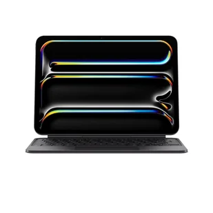 Apple Magic Keyboard QWERTY Hiszpański Czarny - Etui do tabletów - miniaturka - grafika 1