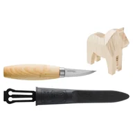 Noże - Nóż Morakniv Woodcarving Kit Dala Horse (C) - Drewno - miniaturka - grafika 1