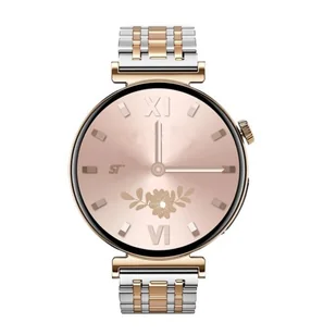 Smartwatch ST JA02 złoto-srebrny - Smartwatch - miniaturka - grafika 1