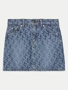 Guess Spódnica jeansowa J5RD14 D45E0 Niebieski Regular Fit - Spódnice - miniaturka - grafika 1