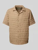 Koszule męskie - Koszula casualowa z listwą guzikową model ‘BRADDOCK’ - miniaturka - grafika 1