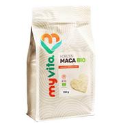 Witaminy i minerały - MyVita MACA Bio sproszkowany korzeń eko 150g - miniaturka - grafika 1