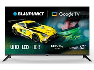 Telewizory - BLAUPUNKT 43UGB5500S 43" 4K Google TV HDR Czarny - miniaturka - grafika 1