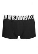 Majtki męskie - Klasyczne bokserki męskie Letters Boxer Marilyn - MARILYN - miniaturka - grafika 1