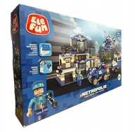 Klocki - Elefun Klocki Metropolis Baza policyjna 873 elementów - miniaturka - grafika 1