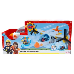 SIMBA Strażak Sam Szybki samolot ratunkowy 42 cm - Figurki dla dzieci - miniaturka - grafika 11