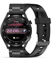 Smartwatch - Giewont Vertex SmartCall GW450-1 Carbon/Carbon Silikon - miniaturka - grafika 1