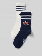 Skarpetki męskie - Skarpety z detalem z logo w zestawie 2 szt. model ‘NELSON’ - miniaturka - grafika 1