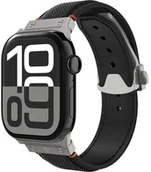 Akcesoria do smartwatchy - Spigen Pasek Classic Fit Band do Apple Watch 49/46/45/44 mm, czarny - miniaturka - grafika 1