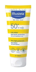 Mustela SUN Mleczko przeciwsłoneczne SPF50+ - 100 ml - Kosmetyki po opalaniu - miniaturka - grafika 2