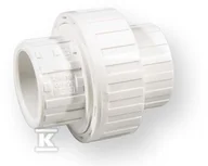 Łączniki, trójniki, kształtki - Nibco Śrubunek KW/KW PVC-U 3/4" - miniaturka - grafika 1