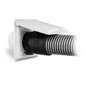 Akcesoria do odkurzaczy - Białe gniazdo ssące do odkurzacza centralnego SV8228 - miniaturka - grafika 1