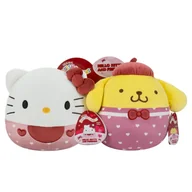 Maskotki i pluszaki - SQSN- Little Plush (8" Squishmallows Pairs)(Hello Kitty and Friends)(2025 Valentine)(Hello Kitty and Pompompurin)(No PDQ) - miniaturka - grafika 1
