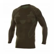 Odzież taktyczna i umundurowanie - Longsleeve Termoaktywny Męski Bielizna Brubeck RANGER PROTECT - Khaki - miniaturka - grafika 1