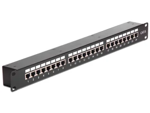 DeLOCK 43295 panel krosowniczy 1U - Panele krosownicze - miniaturka - grafika 1