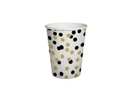 Naczynia i sztućce jednorazowe - Kubki papierowe eko Confetti 250ml 10szt - PAW Katowice - miniaturka - grafika 1