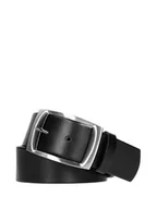 Paski - Wojas Skórzany pasek w kolorze czarnym - miniaturka - grafika 1