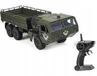 Zabawki zdalnie sterowane - Ciężarówka RC wojskowa transporter Q75 pojazd - miniaturka - grafika 1